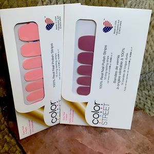 2 pc ColorStreet Nail Polish Strip Set